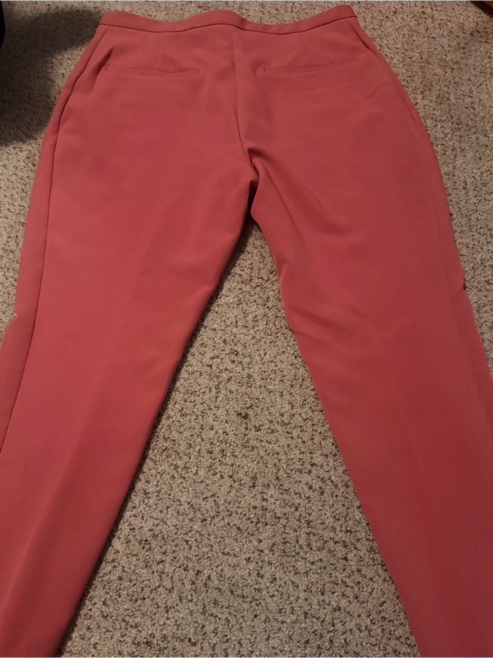 Worthington Slim Stretch Chinos in Coral Pink